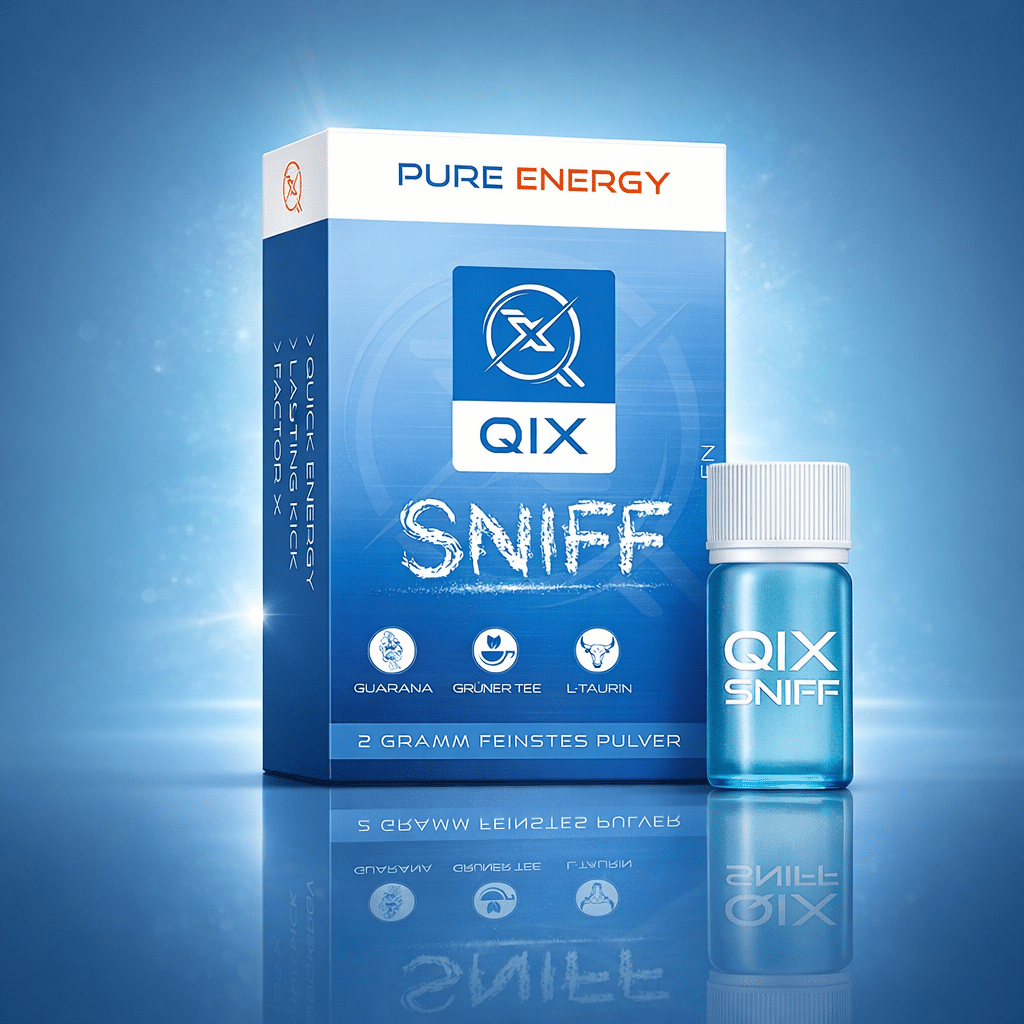QIX Pure Energy Sniff (2 g) – Energy Sniff mit Koffein, Guarana, Taurin & Vitaminen